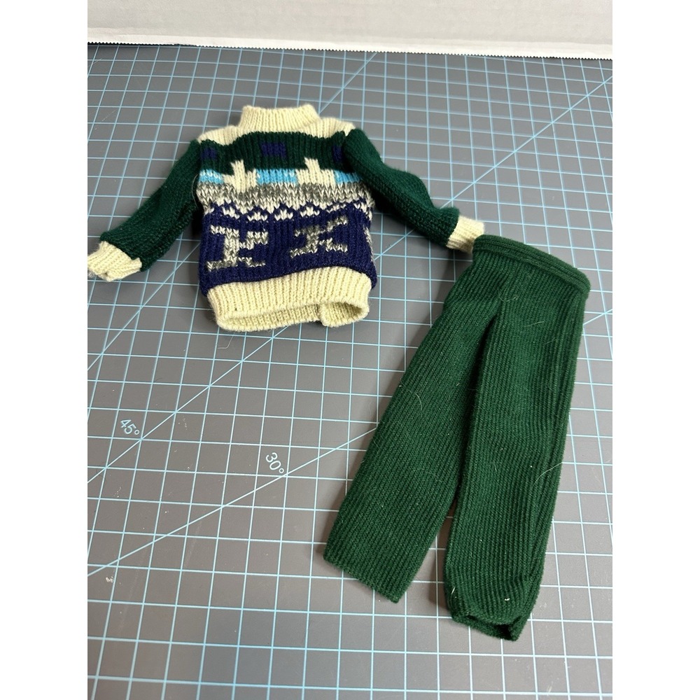 Vintage Barbie KEN Fashion Avenue Sweater & Pants 1995-96